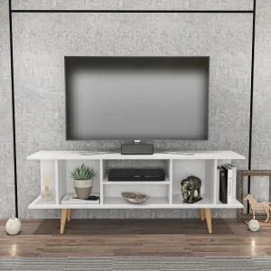Akya 63 inch Wide TV Stand Media Console for TVs up to 72 inch Decorotika