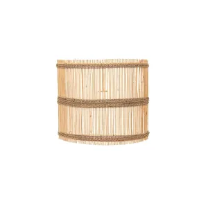 Anak Rattan Wall Lamp | Square Zoco Home