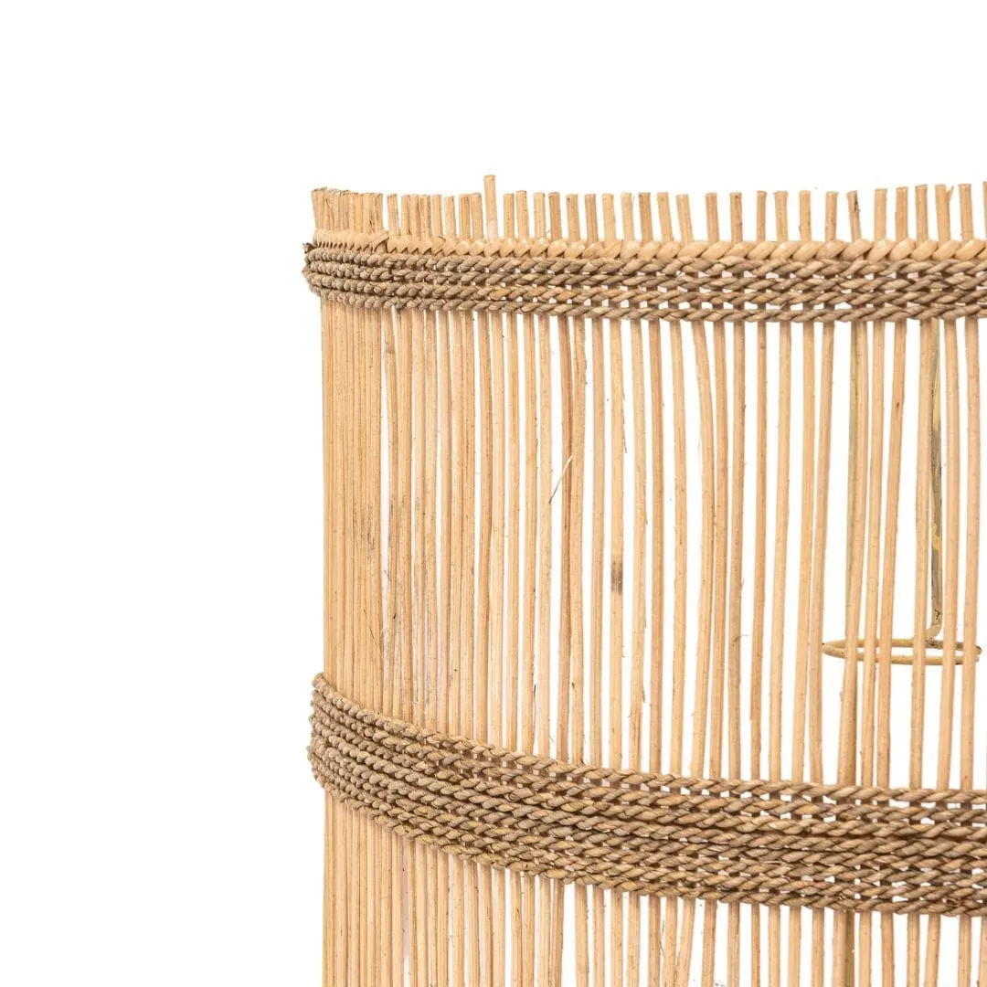 Anak Rattan Wall Lamp | Square Zoco Home