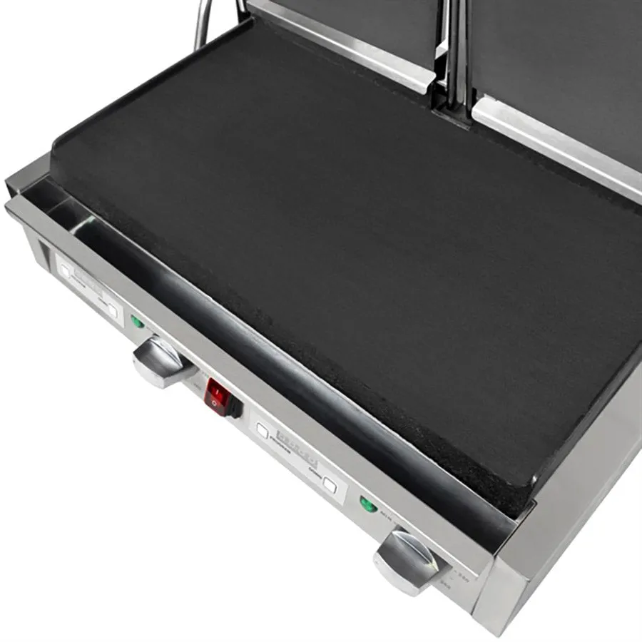 Apuro Double Contact Grill Flat Plates with Timer FC384-A