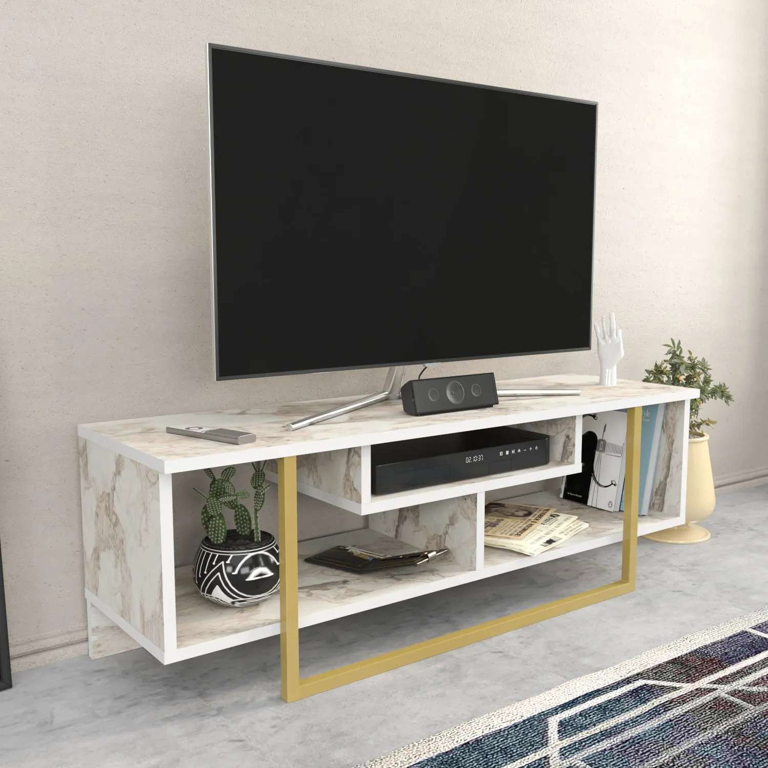 Asal 47'' TV Stand Media Consol for Up To 60'' TVs Decorotika