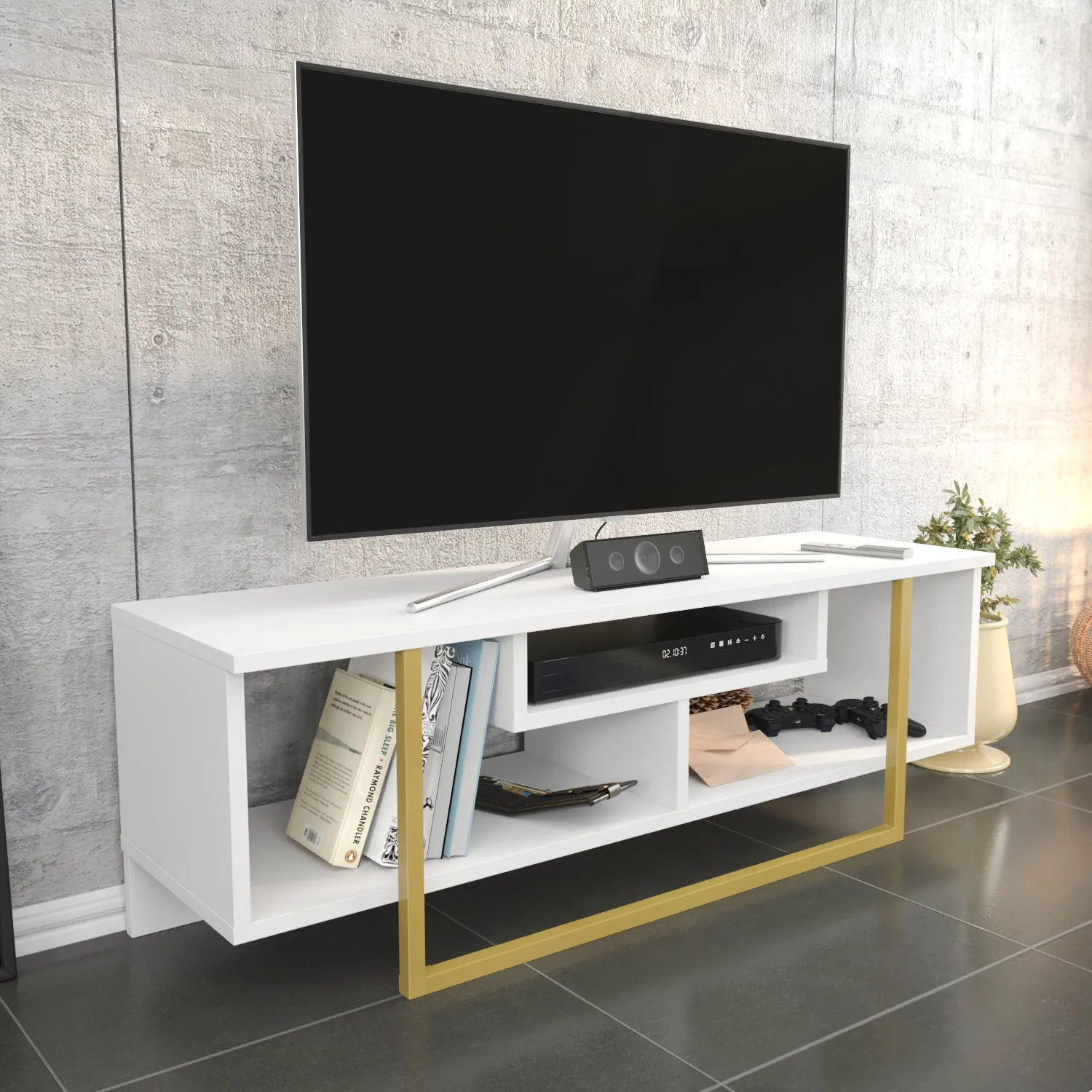 Asal 47'' TV Stand Media Consol for Up To 60'' TVs Decorotika