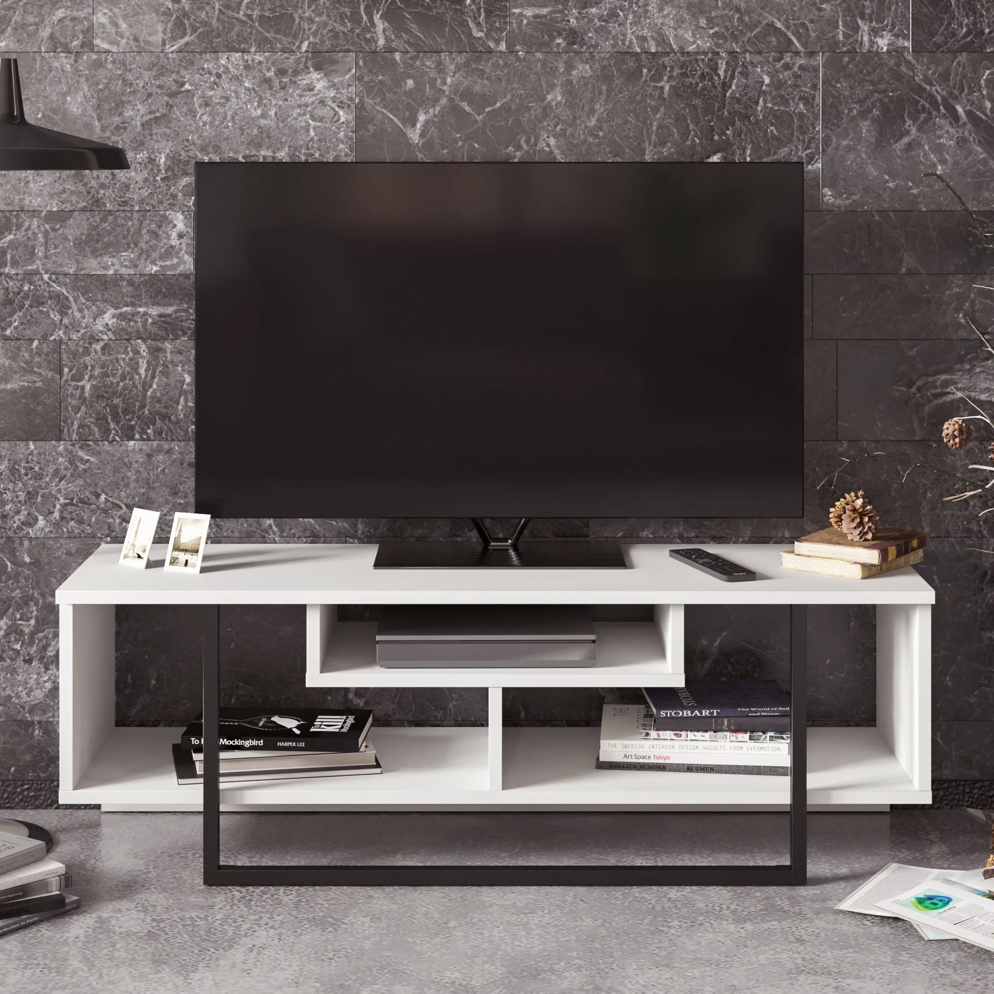 Asal 47'' TV Stand Media Consol for Up To 60'' TVs Decorotika