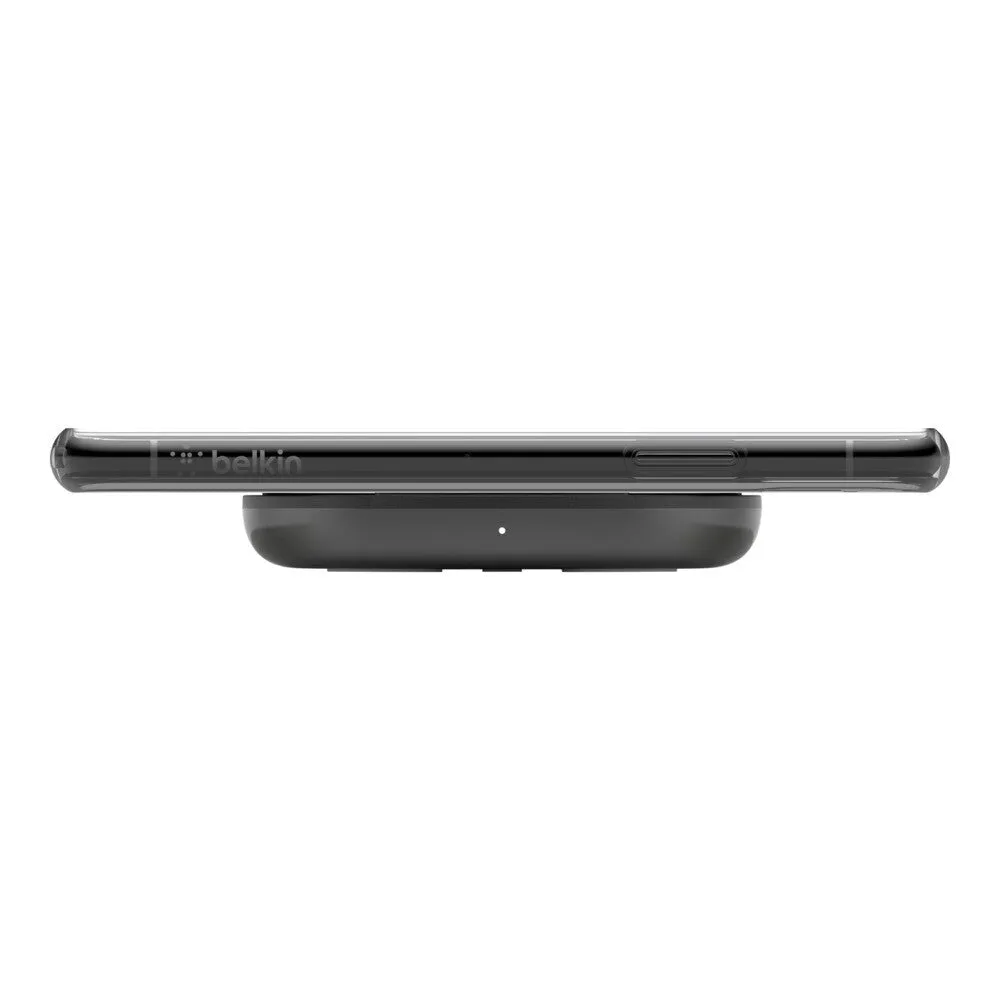 Belkin WIA002BTBK mobile device charger Smartphone Black Wireless charging Indoor