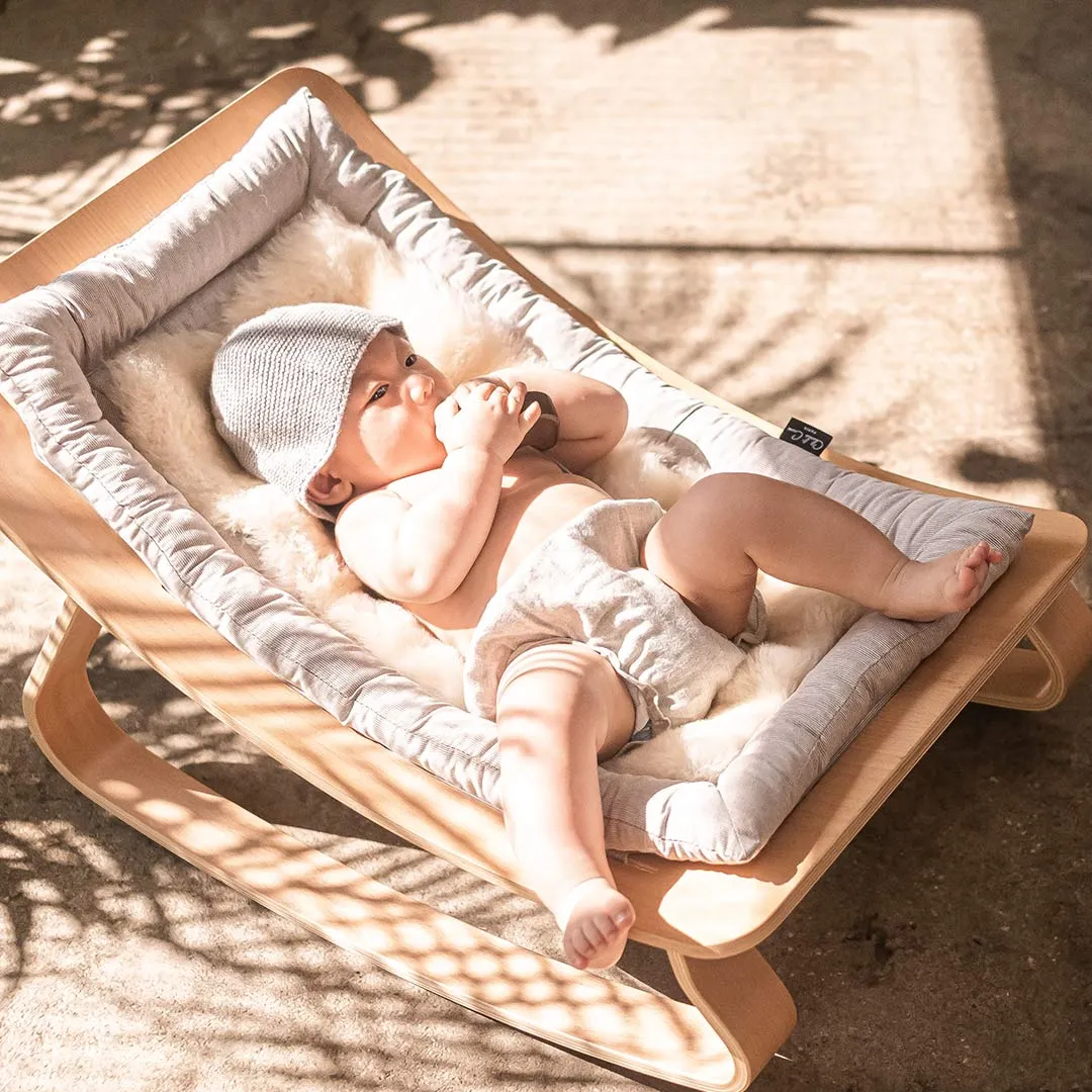 BINIBAMBA   Charlie Crane Merino Sheepskin LEVO Rocker Liner