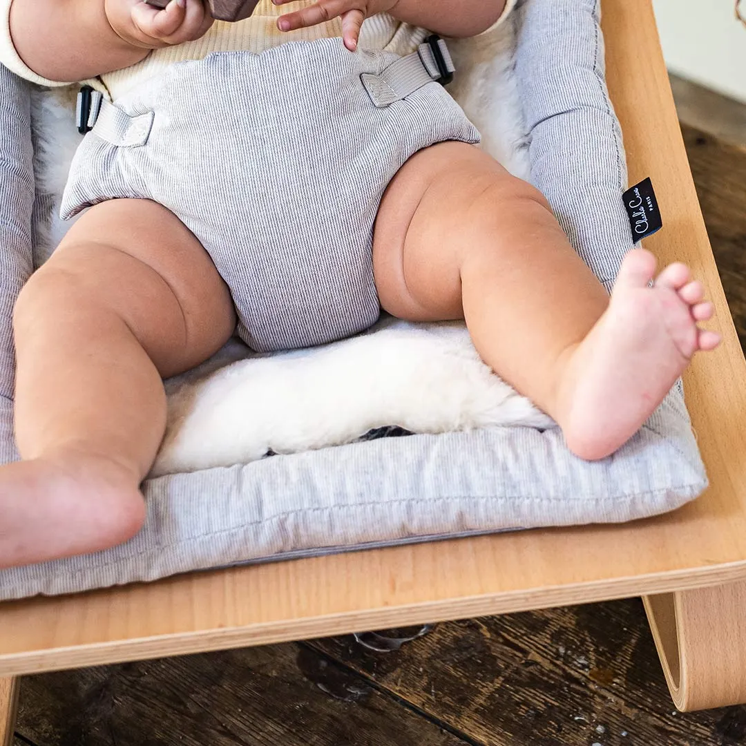 BINIBAMBA   Charlie Crane Merino Sheepskin LEVO Rocker Liner