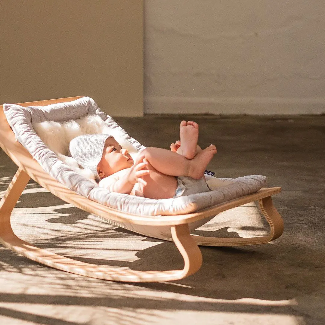 BINIBAMBA   Charlie Crane Merino Sheepskin LEVO Rocker Liner