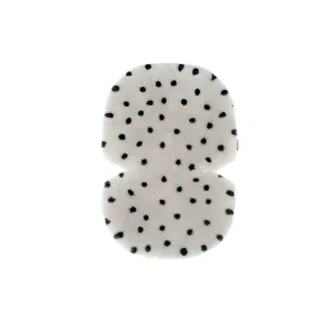 BINIBAMBA Merino Sheepskin Snuggler - Dalmatian Dove