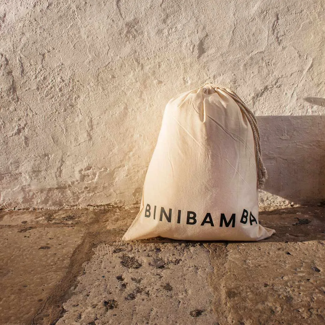 BINIBAMBA Merino Sheepskin Snuggler - Dalmatian Dove
