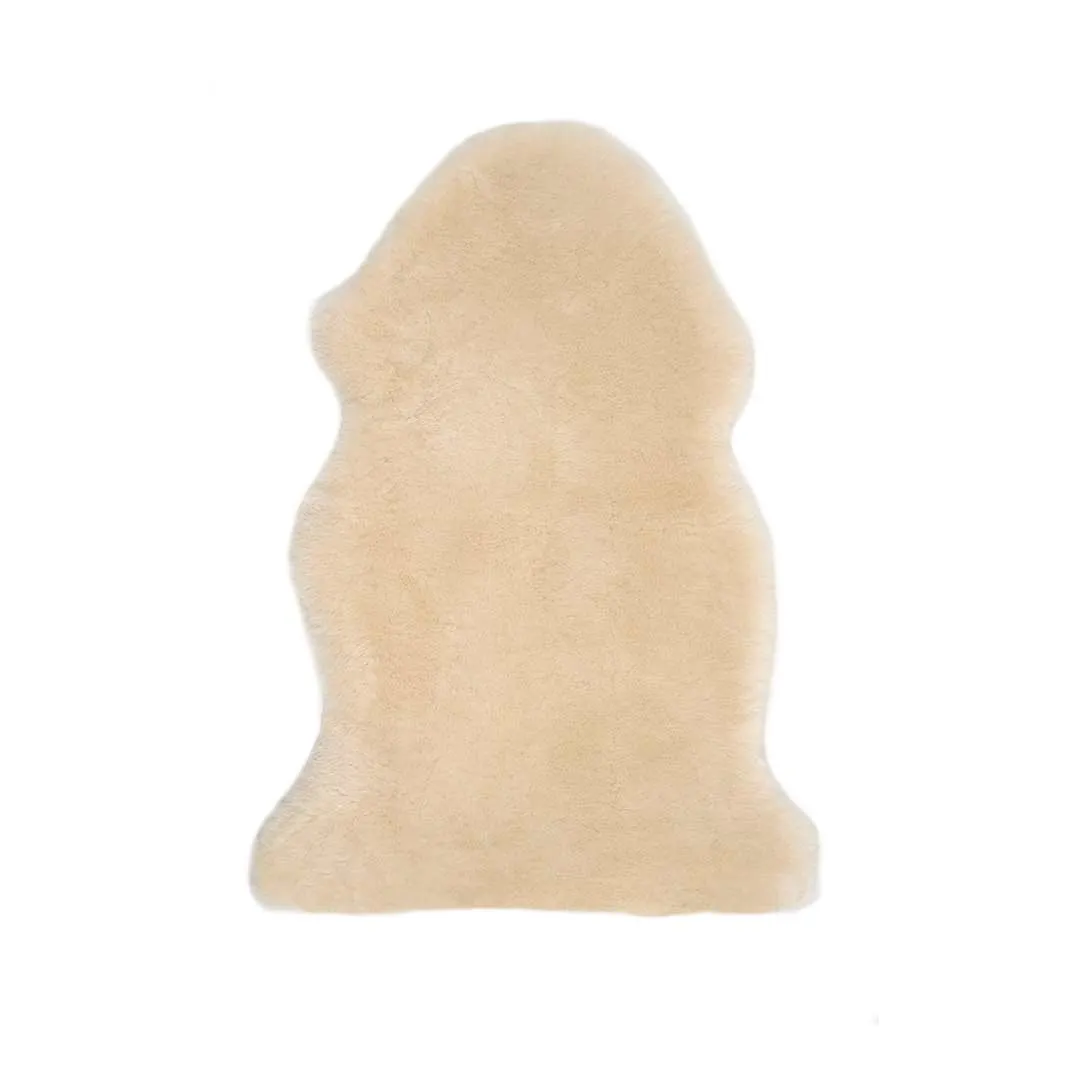 BINIBAMBA Merino Sheepskin Wrigglemat - Milk