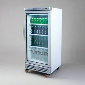 Bromic 215L Flat Glass Door Display Fridge GM0220 LED ECO