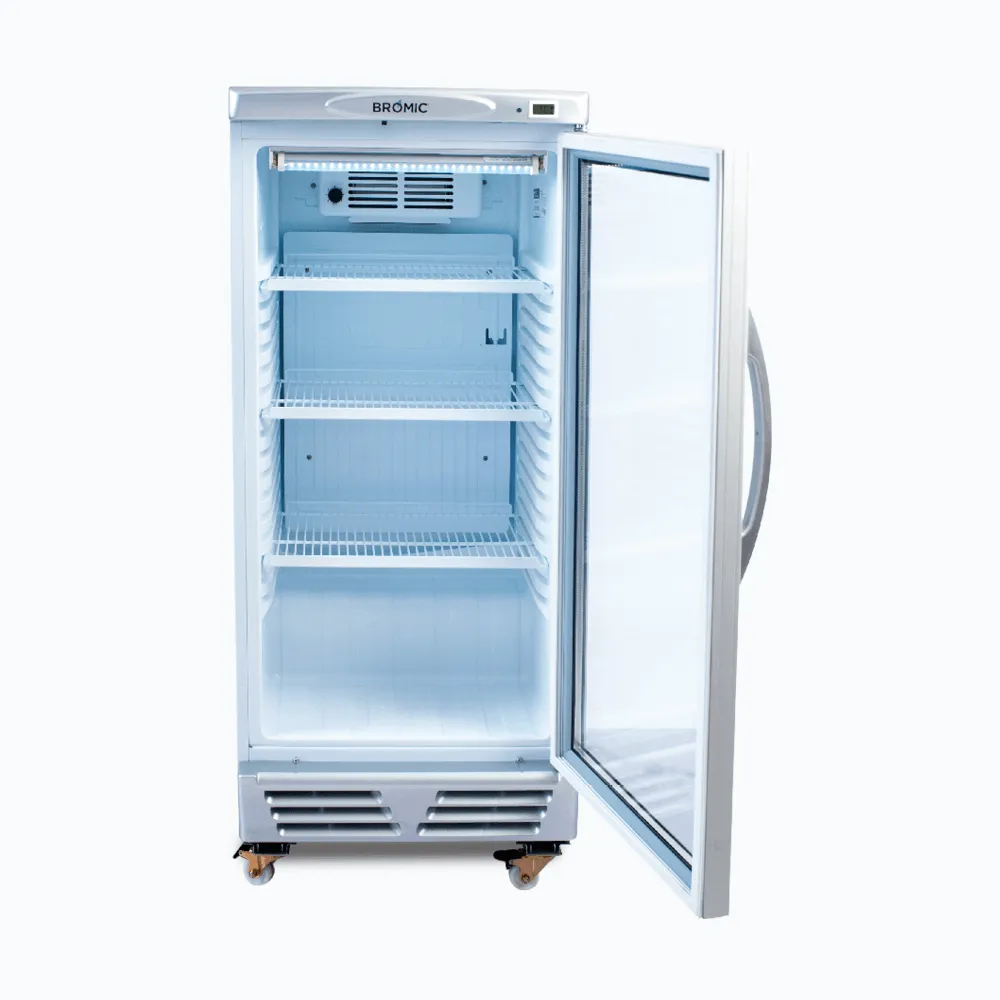 Bromic 215L Flat Glass Door Display Fridge GM0220 LED ECO