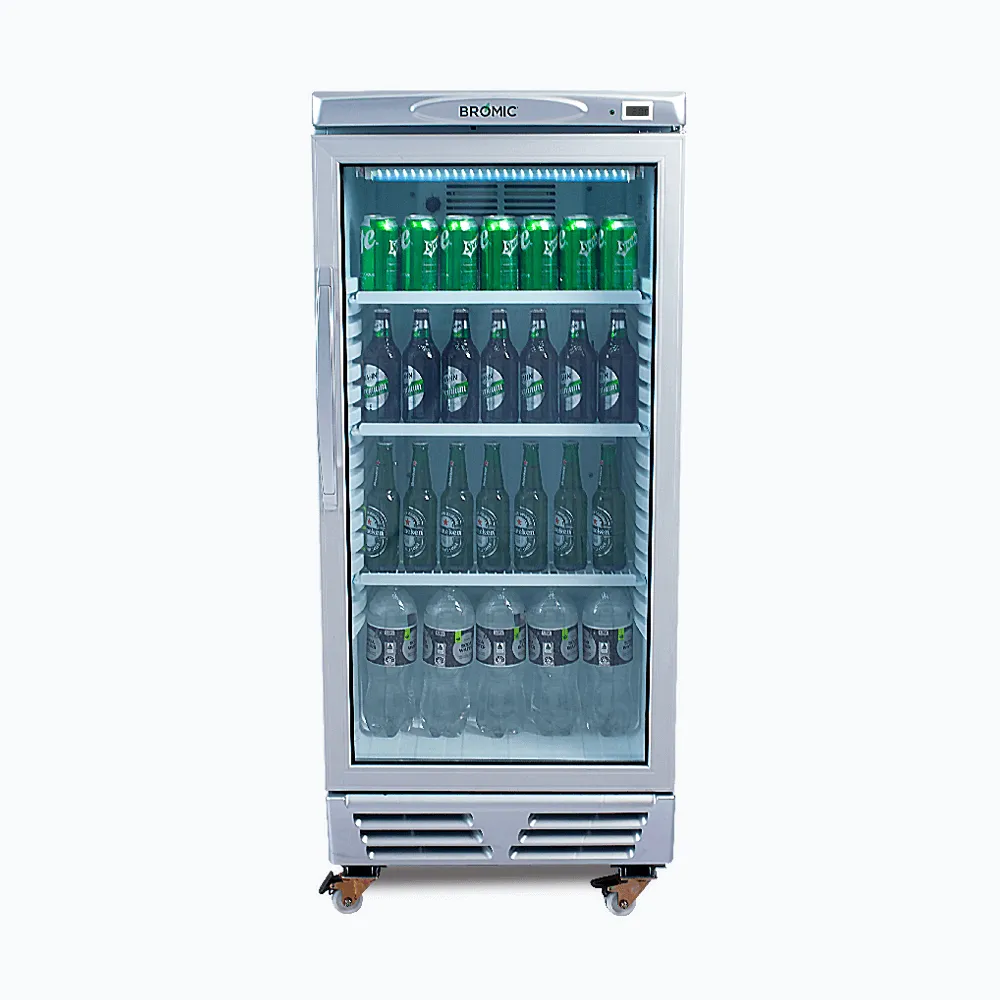 Bromic 215L Flat Glass Door Display Fridge GM0220 LED ECO