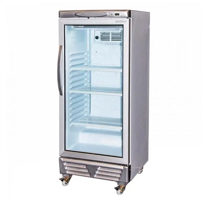 Bromic 215L Flat Glass Door Display Fridge GM0220 LED ECO