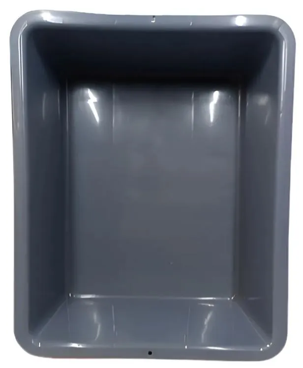Charola de Plastico Levantamuertos de 20x15x7 " GRIS  BWTH