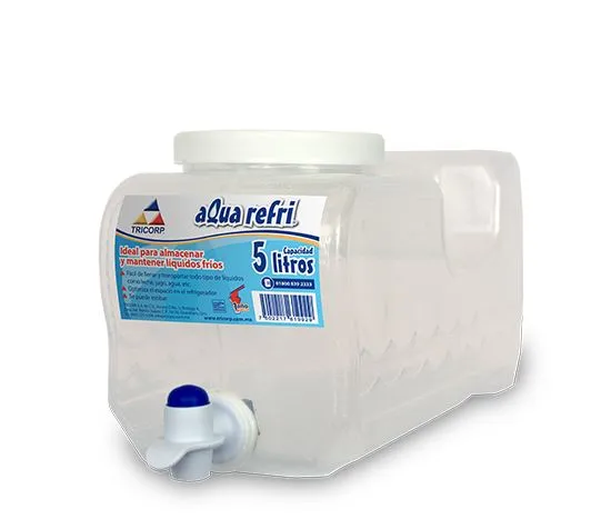 Contenedor Trp Aqua Refri 5 Lts Tricorp