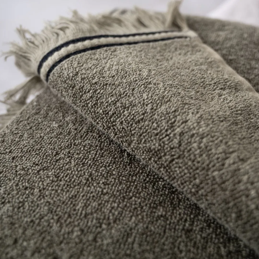 Cotton Towel | Kaki 90x140cm Zoco Home