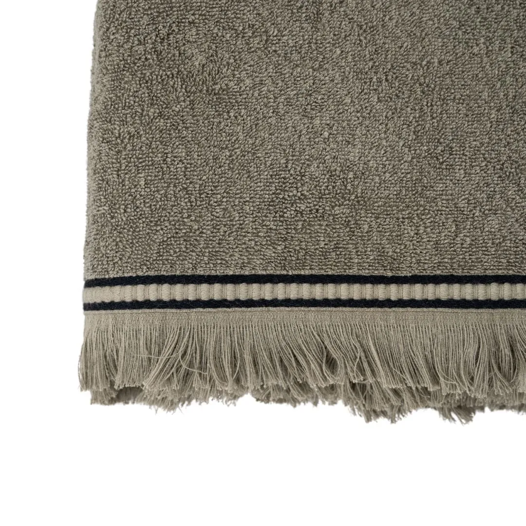 Cotton Towel | Kaki 90x140cm Zoco Home