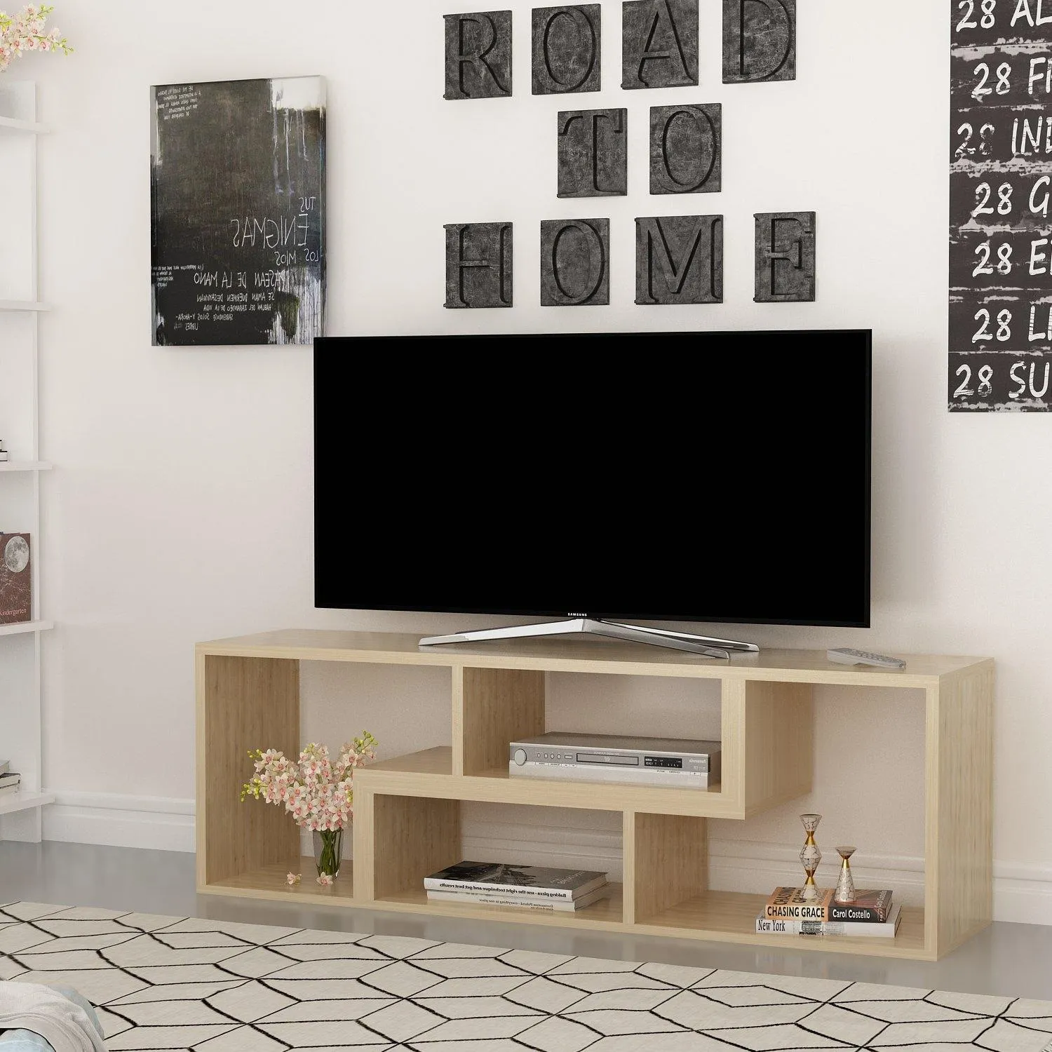 Cubicco 47'' TV Stand and Media Console Decorotika