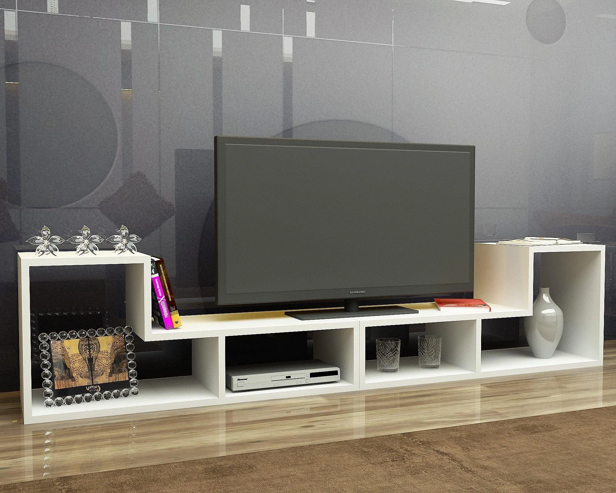 Cubicco 47'' TV Stand and Media Console Decorotika