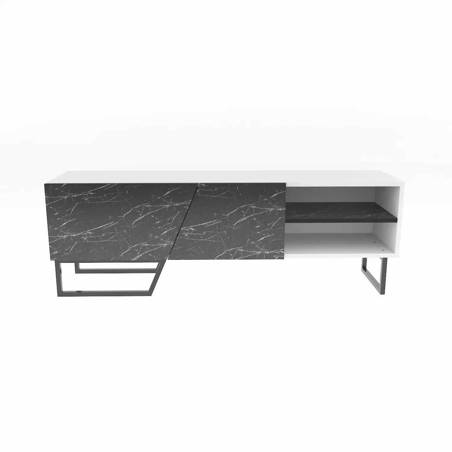 Denasse 60" Wide Modern TV Stand and Media Console Decorotika