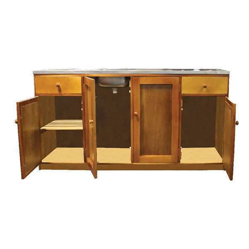 Diamex Double Bowl Kitchen Sink Unit 1800 x 900 x 500mm