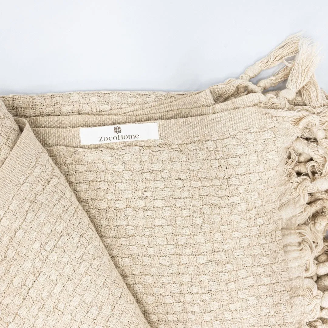 Fouta Throw | Natural | 125x195 cm Zoco Home