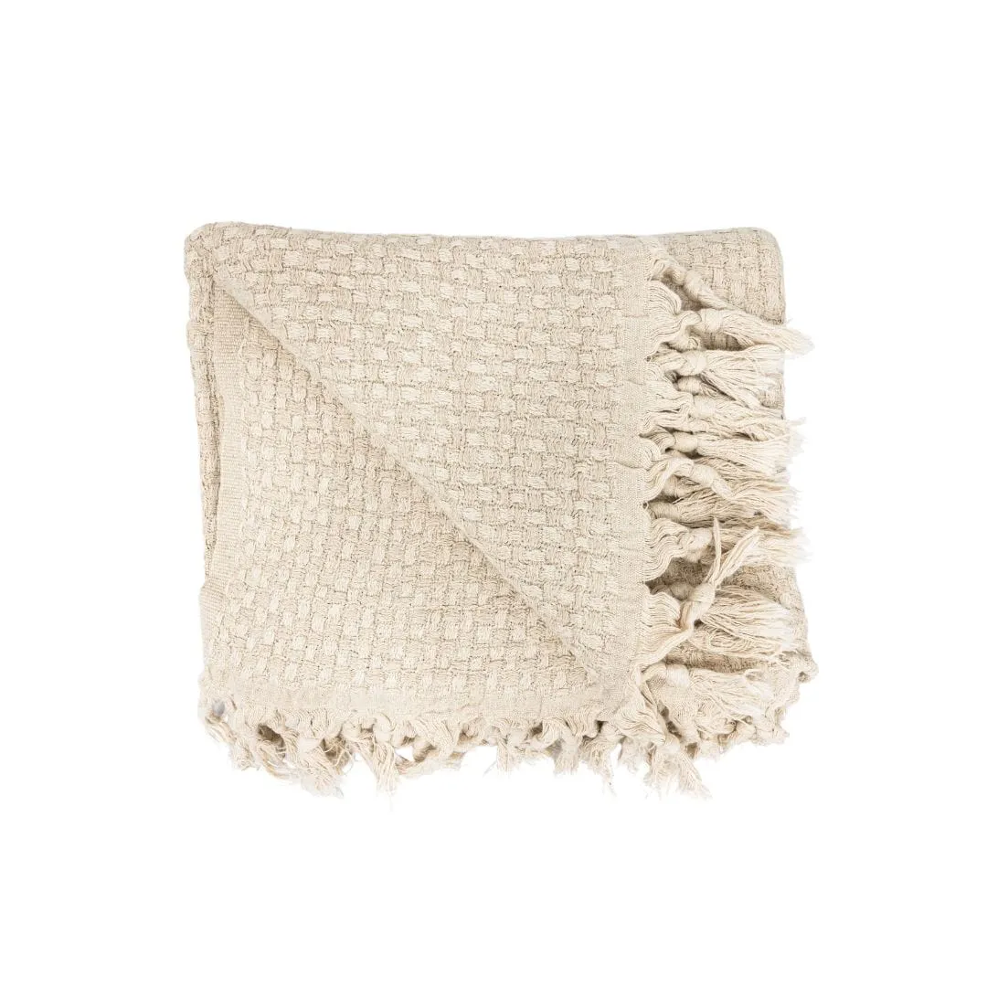 Fouta Throw | Natural | 125x195 cm Zoco Home