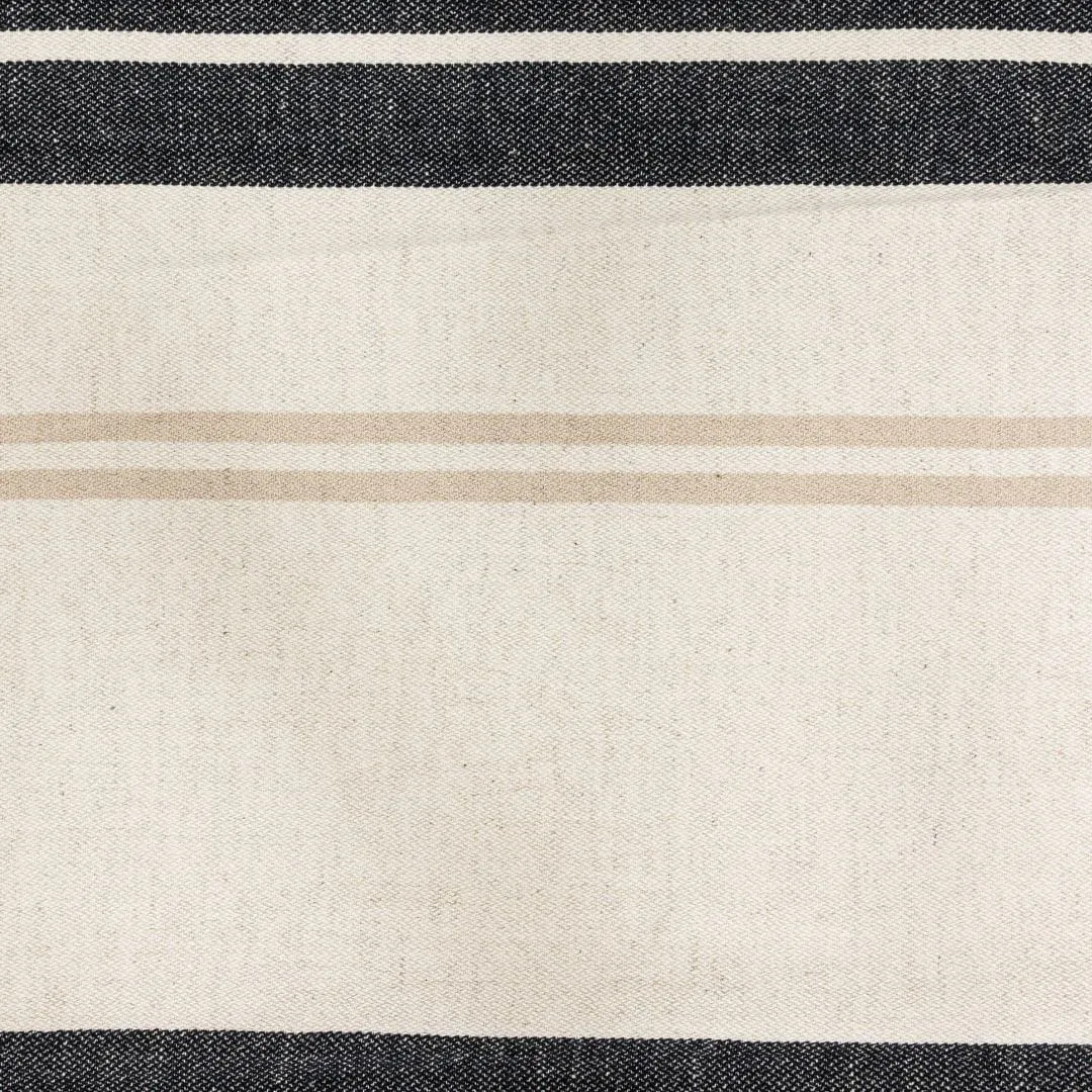 Fouta Towel | Black / White / Sand | 90x180cm Zoco Home