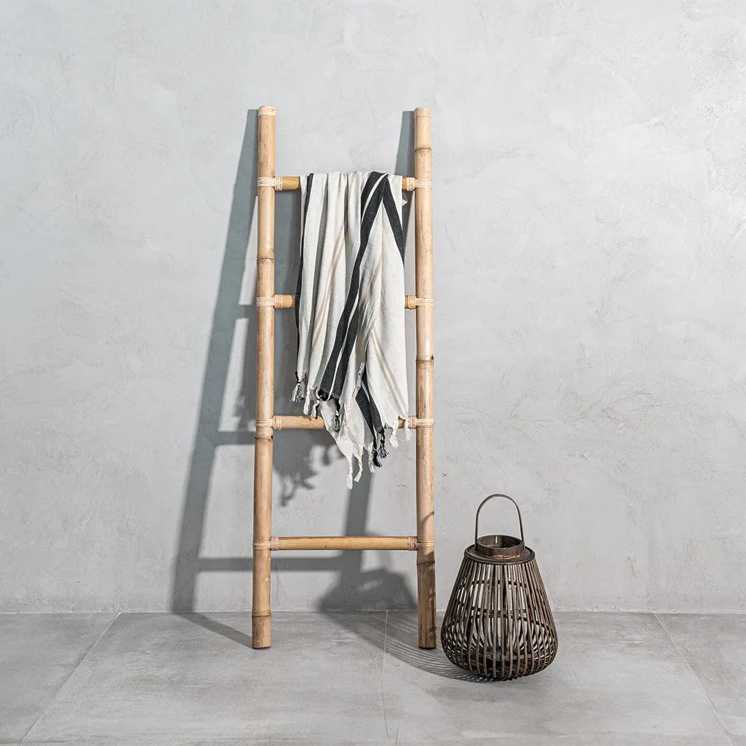 Fouta Towel | Black / White / Sand | 90x180cm Zoco Home