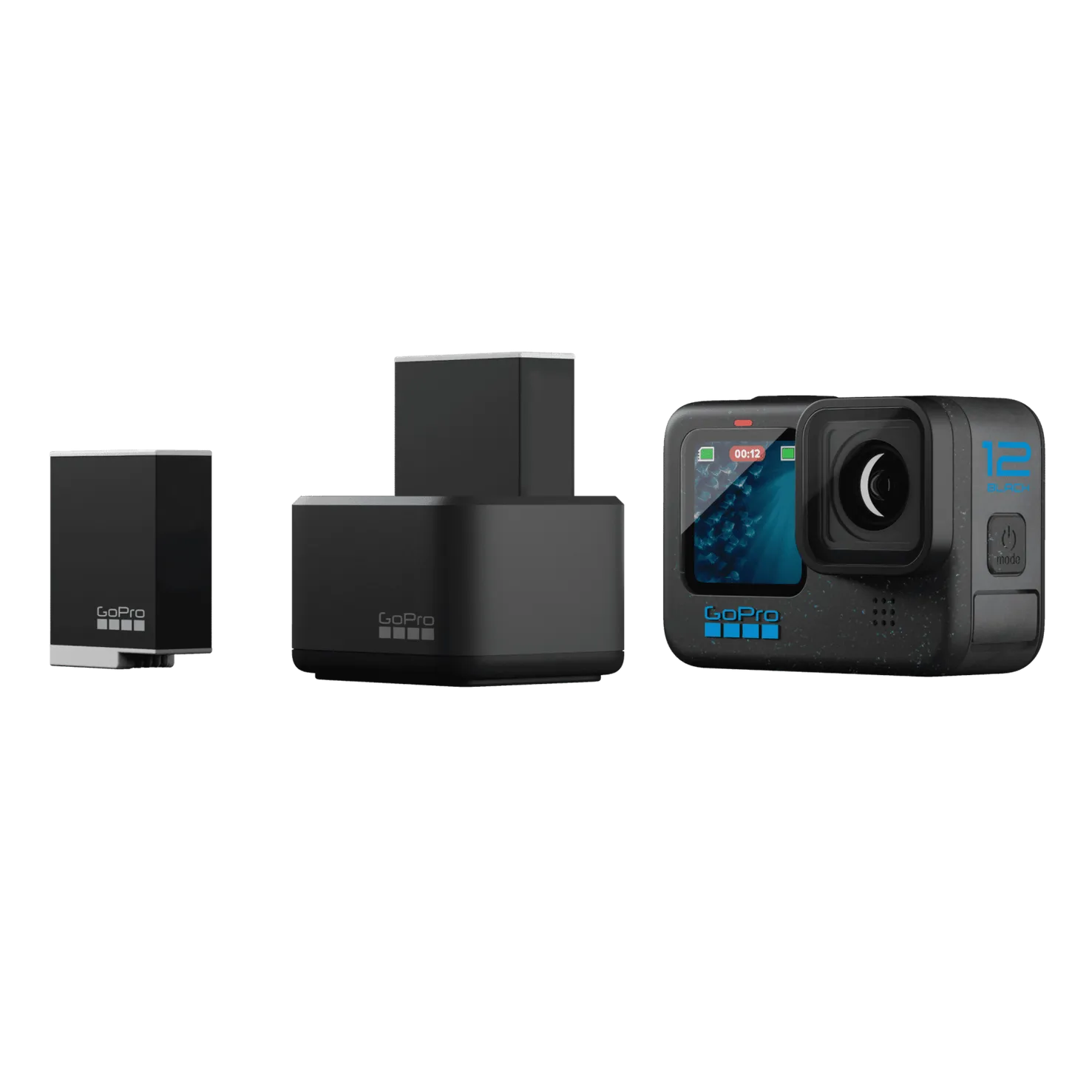 GoPro Dual Battery Charger w/ Two Batteries Included | ADDBD-211-EU