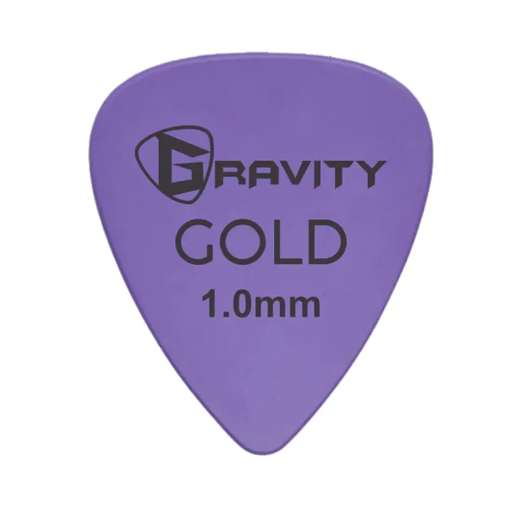 Gravity Picks GP10PU 1.0mm Gold Series Purple