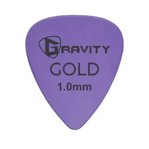 Gravity Picks GP10PU 1.0mm Gold Series Purple