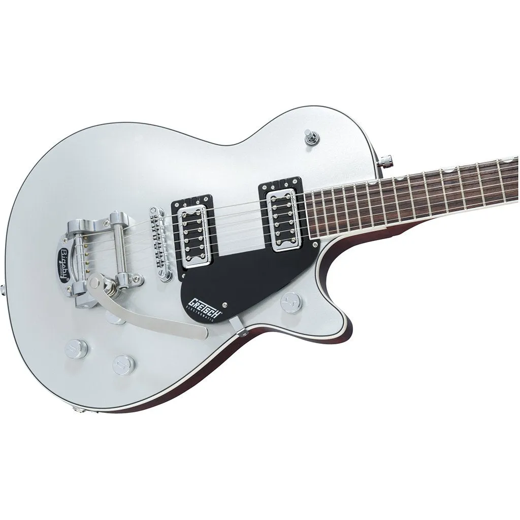 Gretsch G5230T Electromatic Jet - Airline Silver - Black Walnut