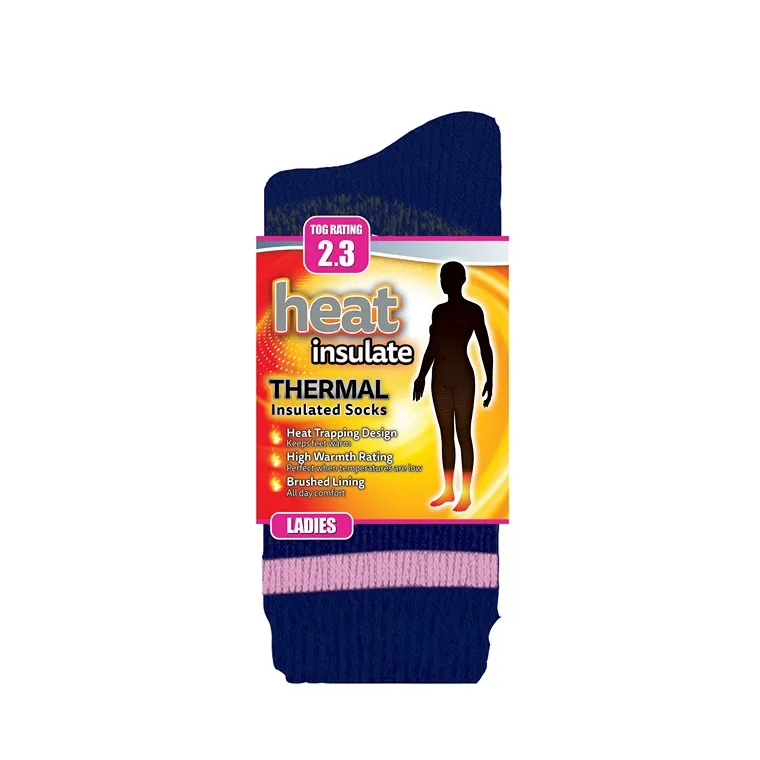 Heat Insulate, Ladies Premium Socks, Asstd