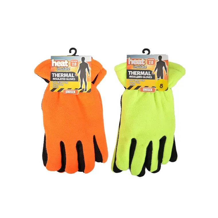 Hi Vis Anti-slip Gloves, Asstd