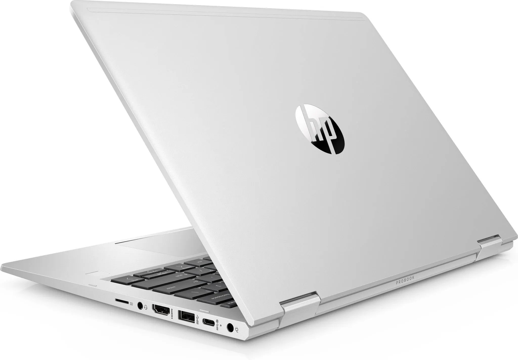 HP Pro x360 435 G9 5625U Hybrid (2-in-1) 33.8 cm (13.3") Touchscreen Full HD AMD Ryzen&#8482; 5 8 GB DDR4-SDRAM 256 GB SSD Wi-Fi 6 (802.11ax) Windows 11 Pro Silver