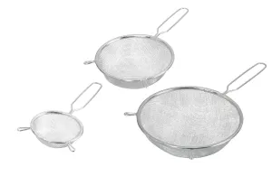 Juego de 3 Coladores  para cocina acero inox LYT