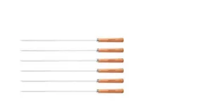 Juego de 6 pinchos Churrasco 50 cm Tramontina
