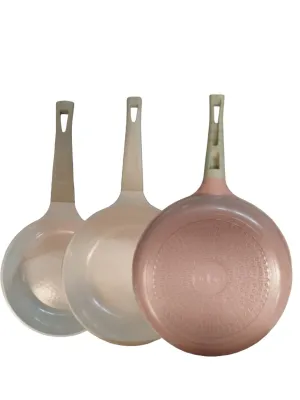 Juego de sartenes rosa Apr