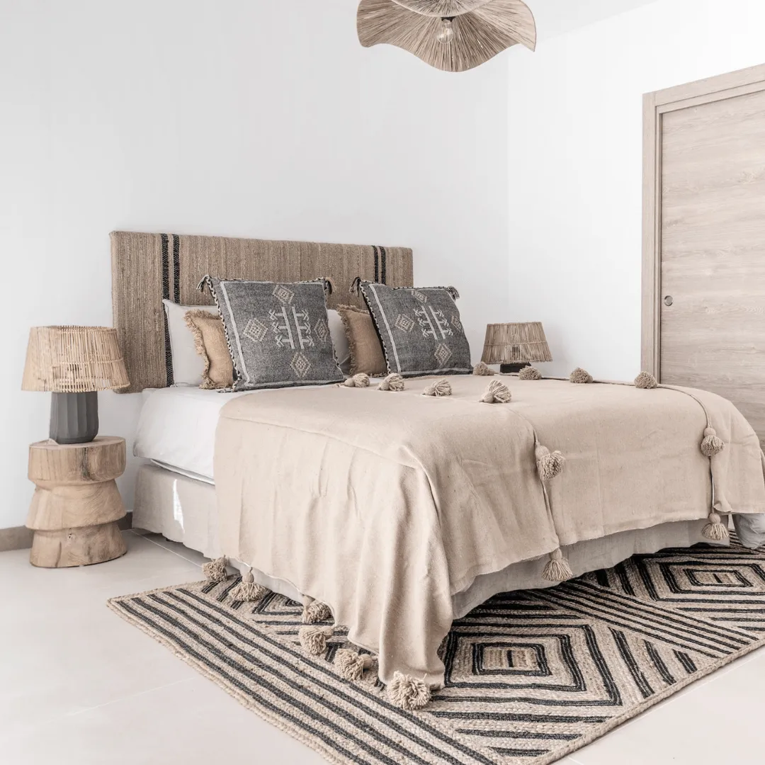 Jute Rug | Natural/Black Zoco Home