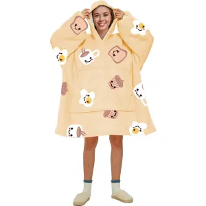 Ladies Cuddle Hoodie, Cute, 4 Asstd Designs