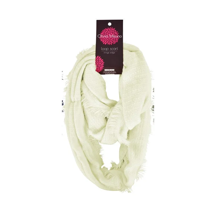 Ladies, Knit Tube Scarf, Asstd
