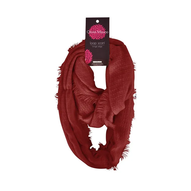 Ladies, Knit Tube Scarf, Asstd