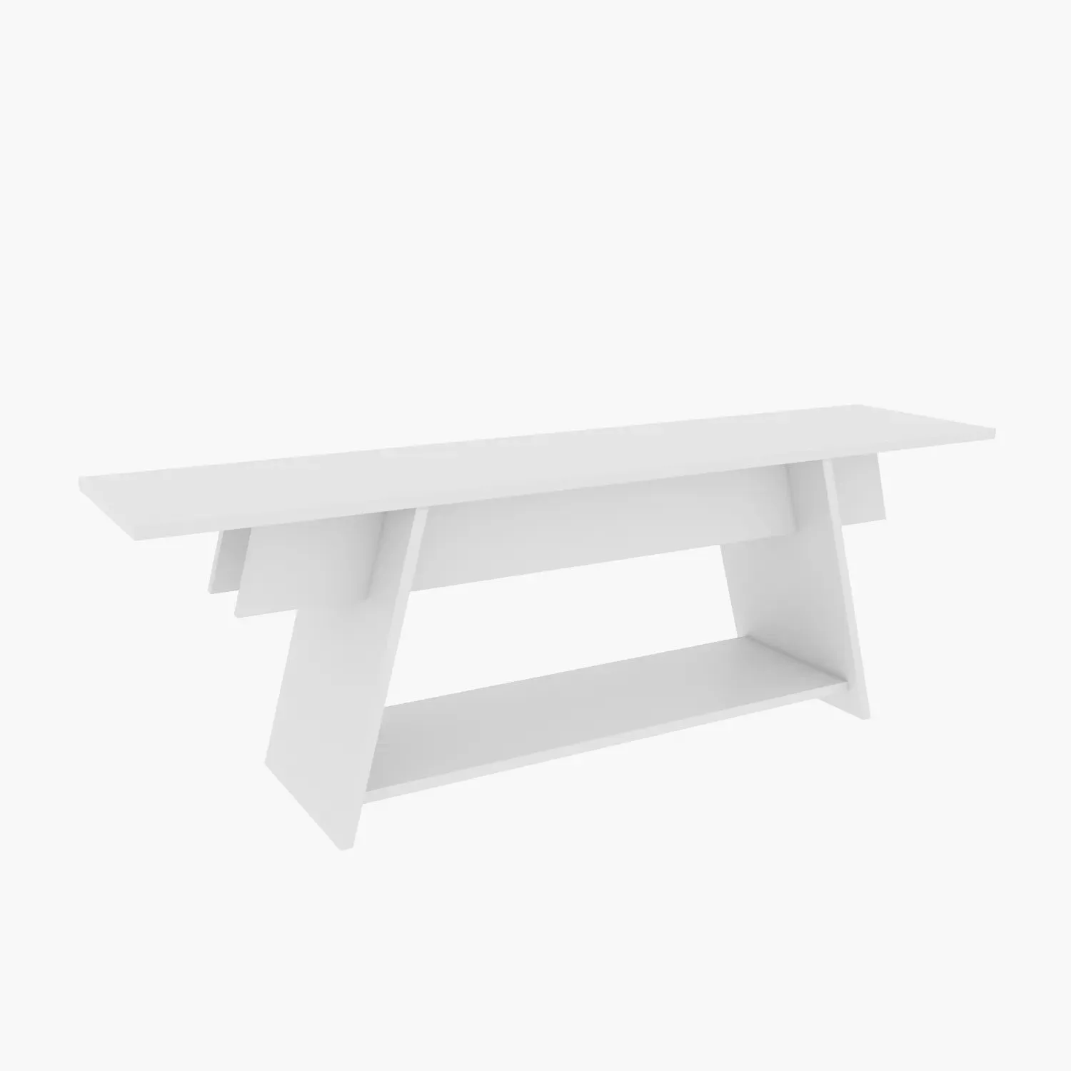 Lanca 59" Wide Minimalist TV Stand Media Console | Streamlined Design for TVs up to 68" Decorotika