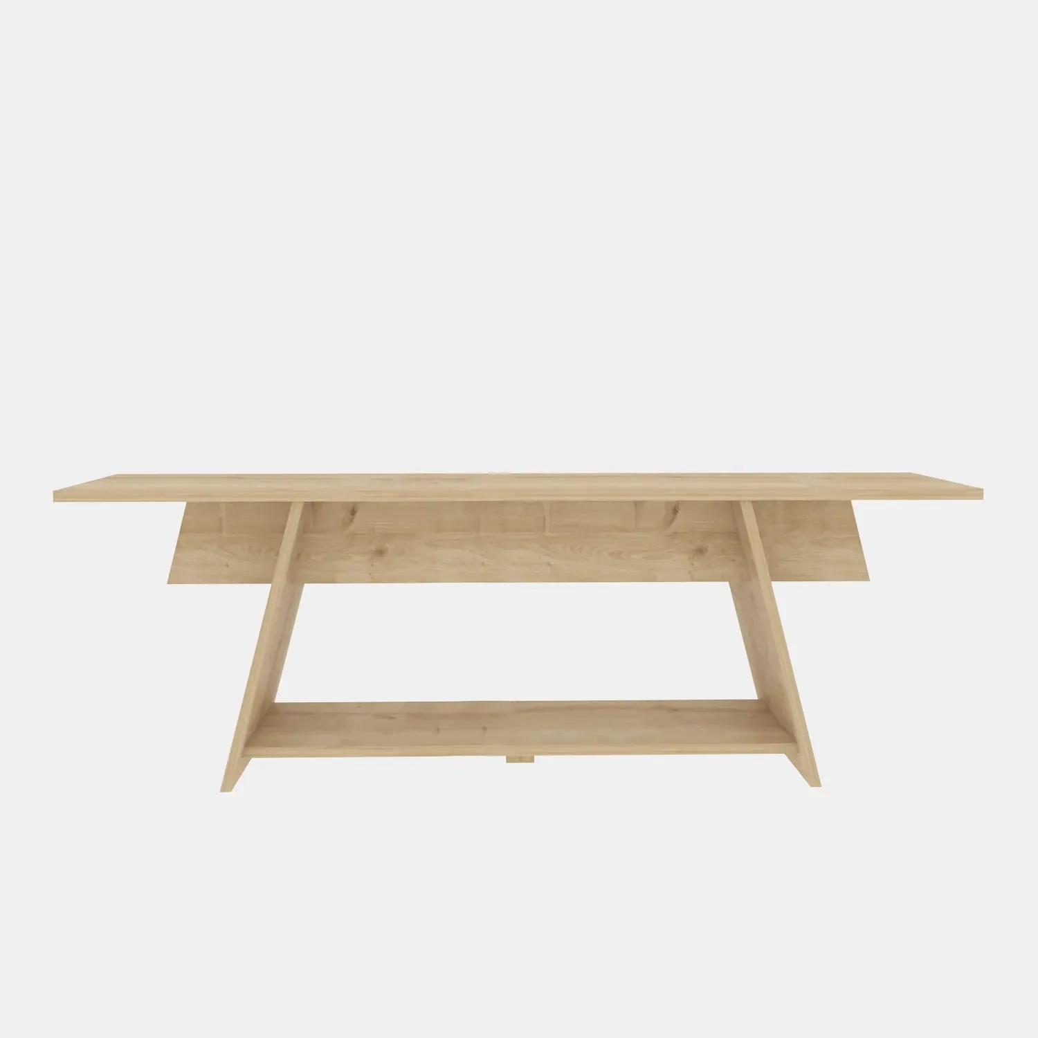 Lanca 59" Wide Minimalist TV Stand Media Console | Streamlined Design for TVs up to 68" Decorotika