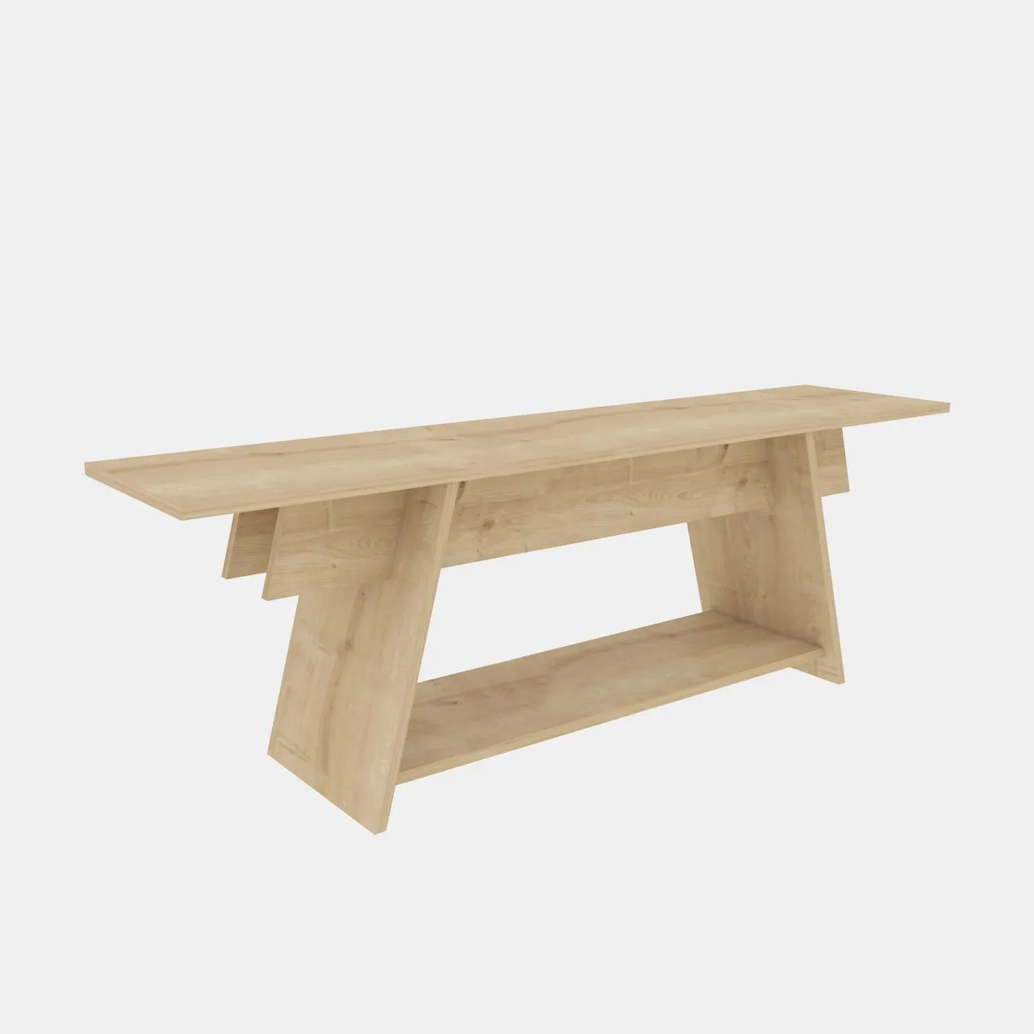 Lanca 59" Wide Minimalist TV Stand Media Console | Streamlined Design for TVs up to 68" Decorotika