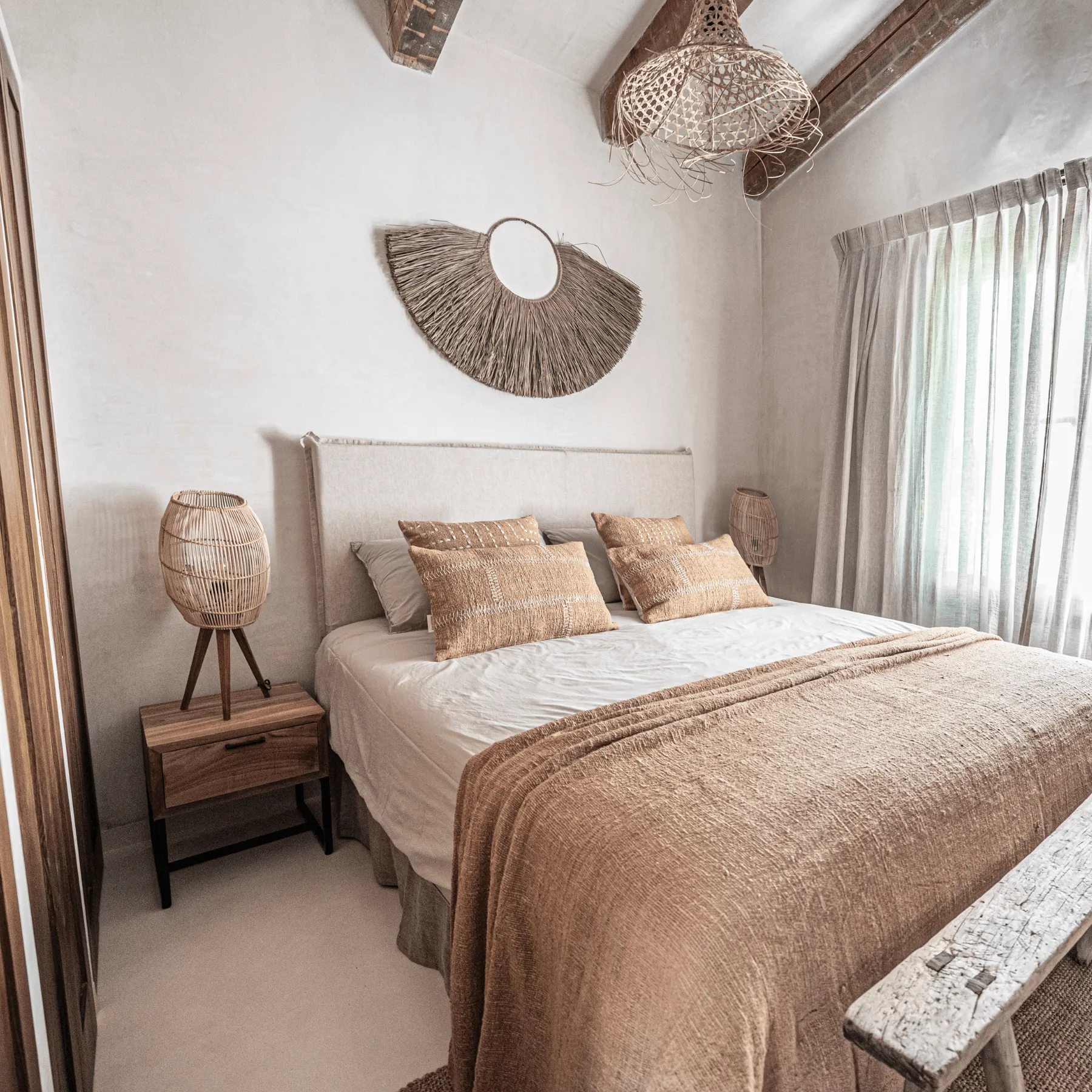 Linen Headboard Cover | Natural Zoco Home