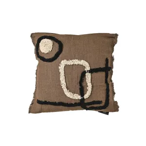 Linen/Cotton Cushion Cover | Brownie 45x45cm Zoco Home