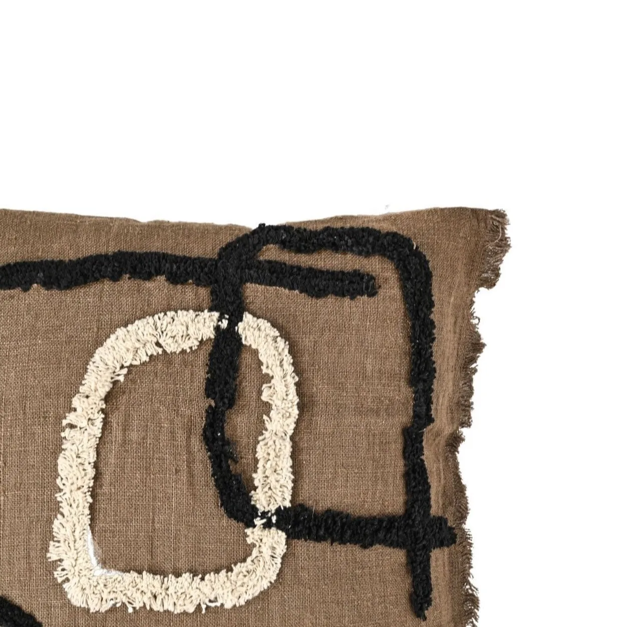Linen/Cotton Cushion Cover | Brownie 45x45cm Zoco Home
